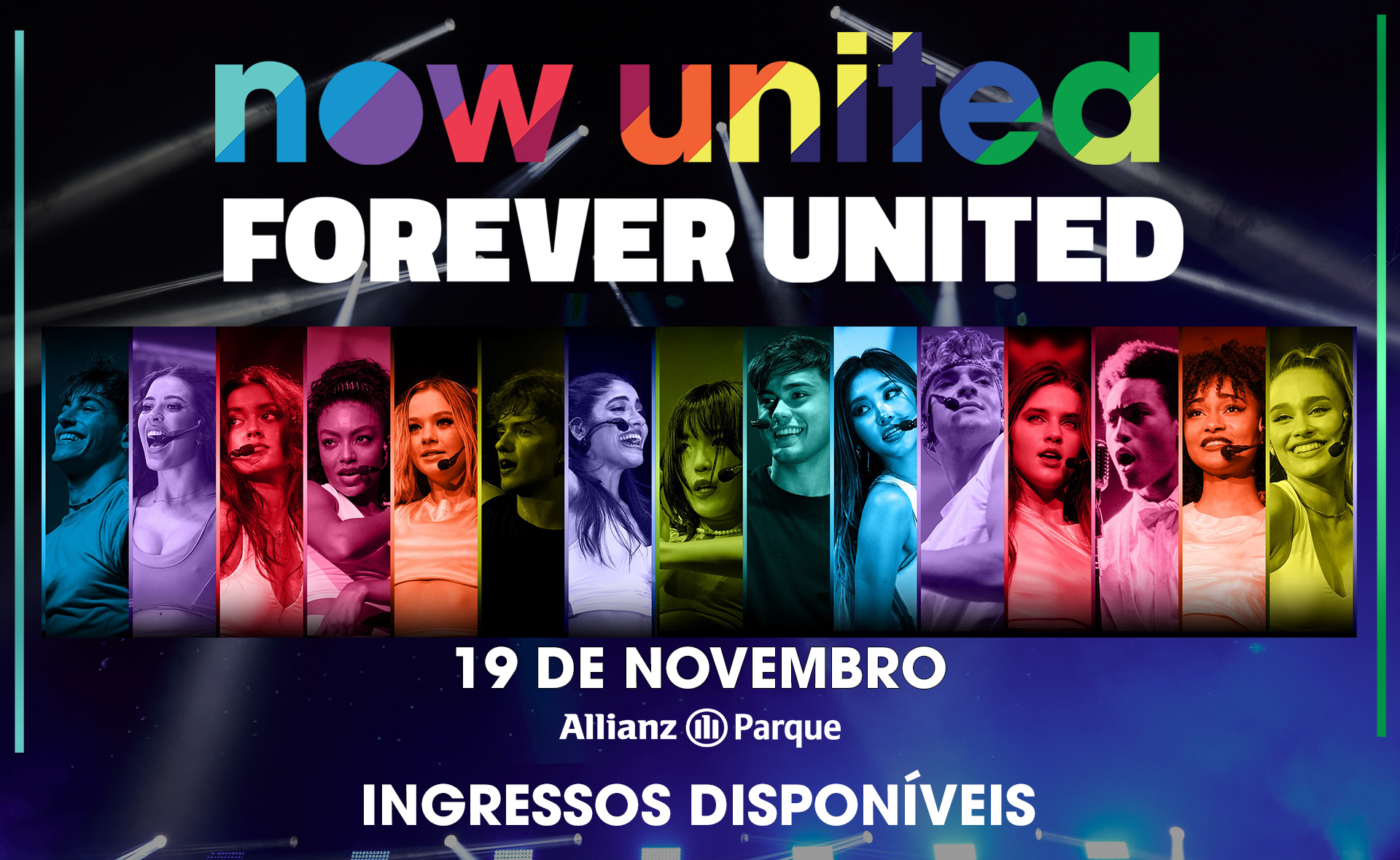 NOW UNITED ANUNCIA FOREVER UNITED